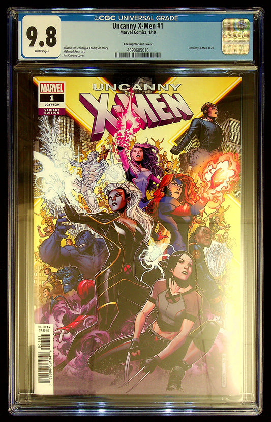 Uncanny X-Men # 1 [Cheung Variant Cover] CGC 9.8