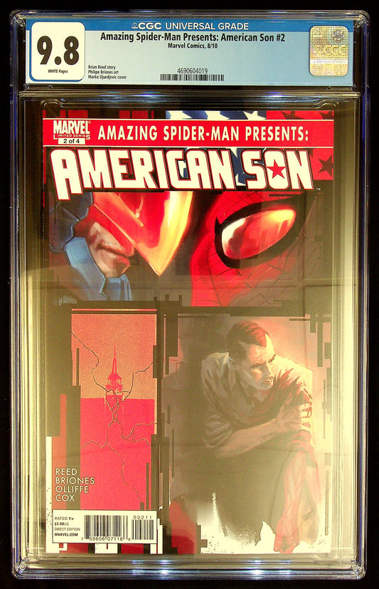 Amazing Spider-Man Presents: American Son #2 CGC 9.8