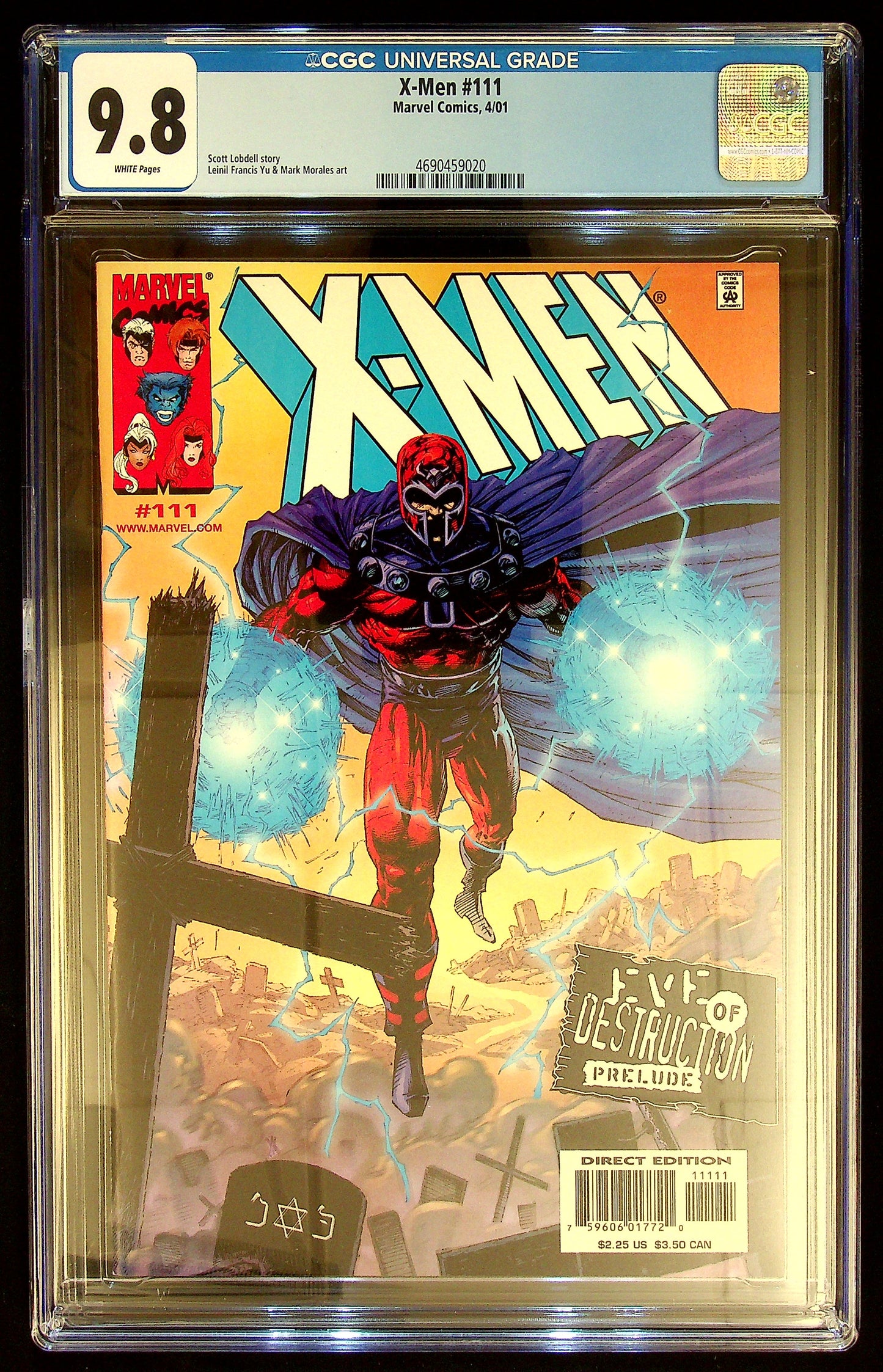 X-Men #111 CGC 9.8