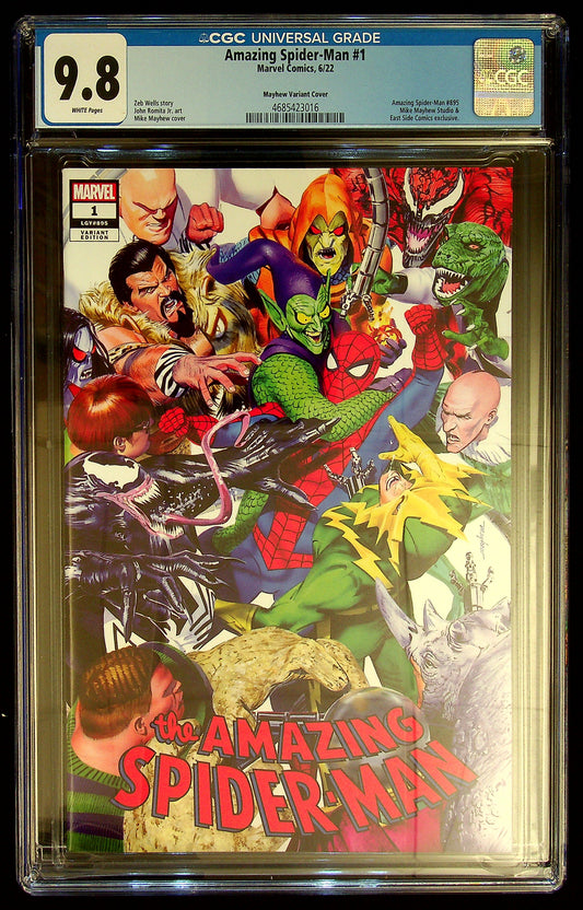 Amazing Spider-Man #1 CGC 9.8 [Mayhew Variant Cover]