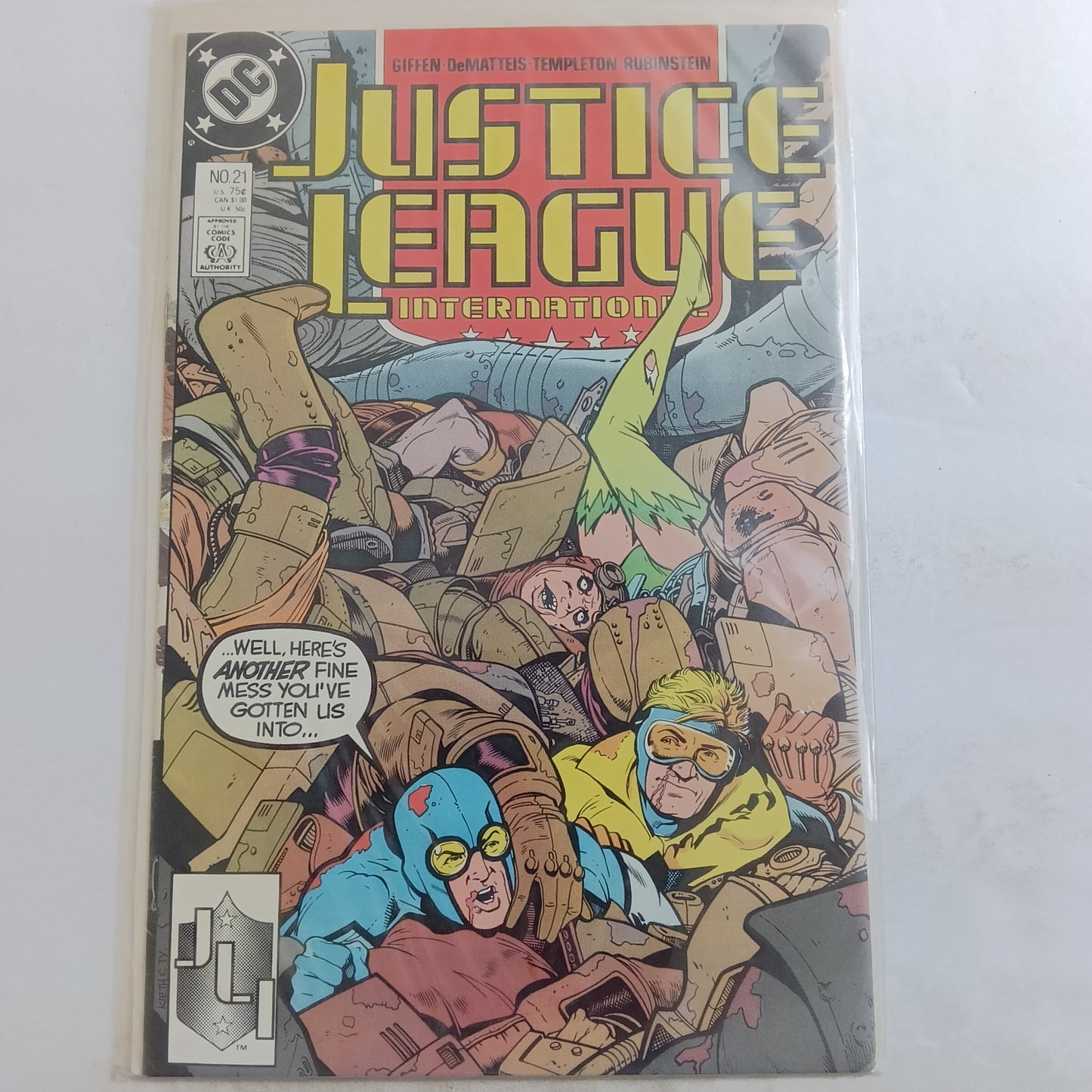Justice league #21