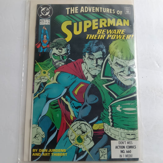 The adventures of Superman #473