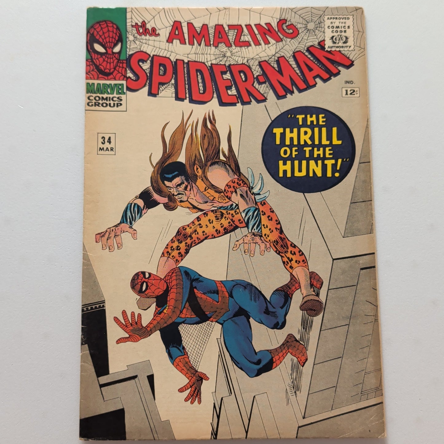 The Amazing Spider-Man #34 (FN-)