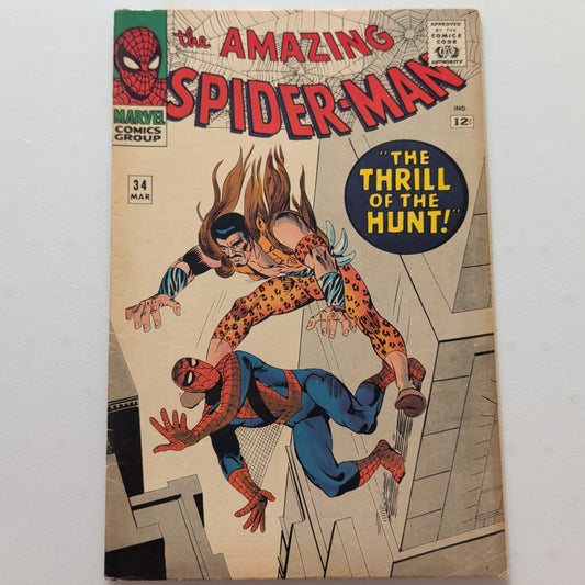 The Amazing Spider-Man #34 (FN-)