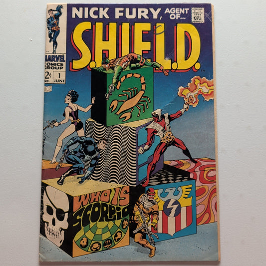 Nick Fury agent of Shield #1 (VG+)