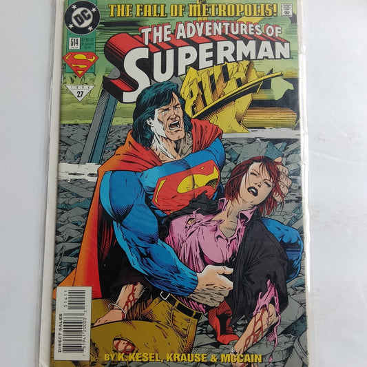 The adventures of Superman #514