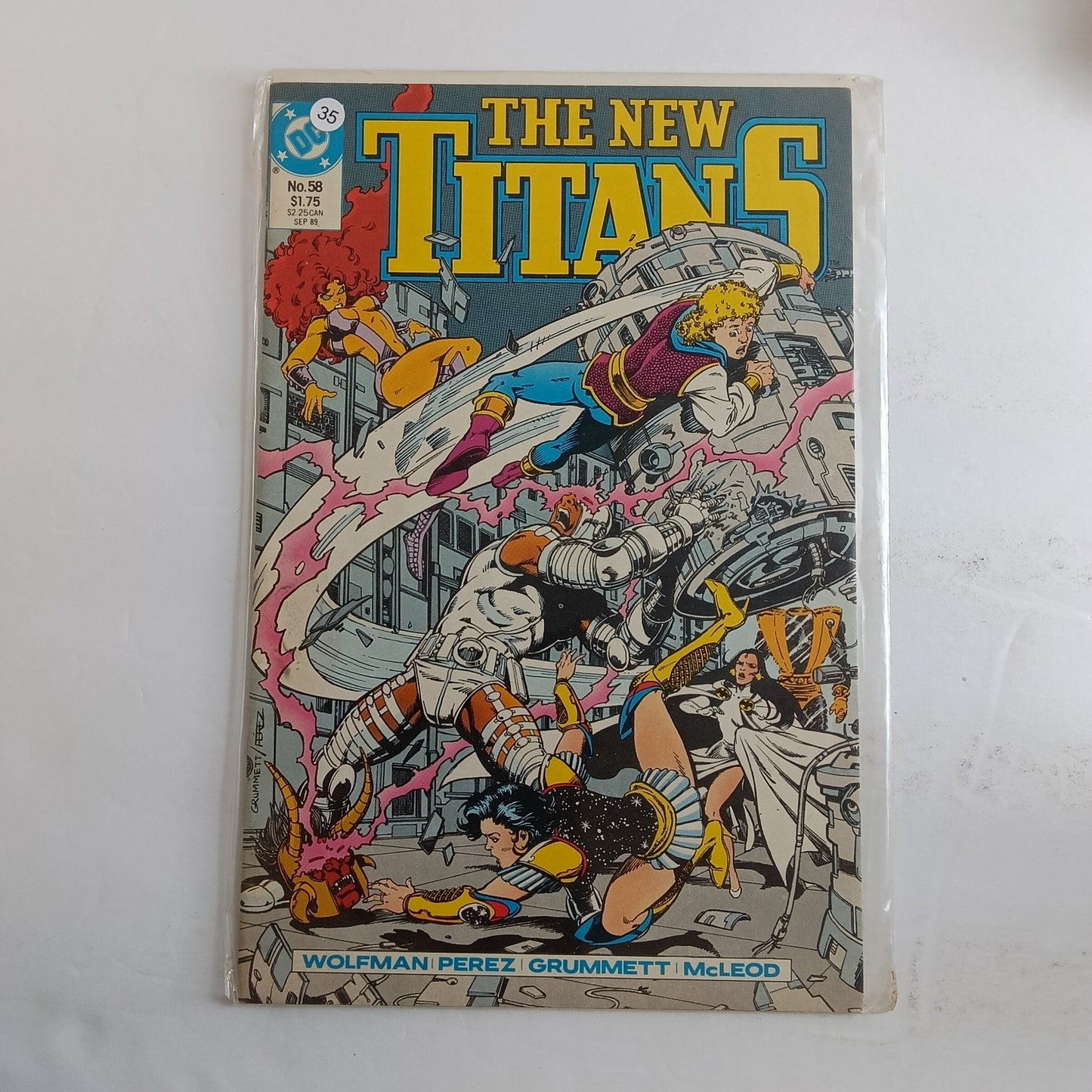 The new titans #58