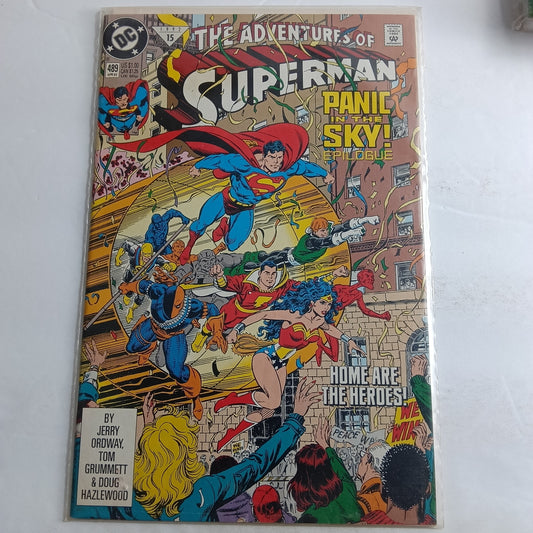The adventures of Superman #489