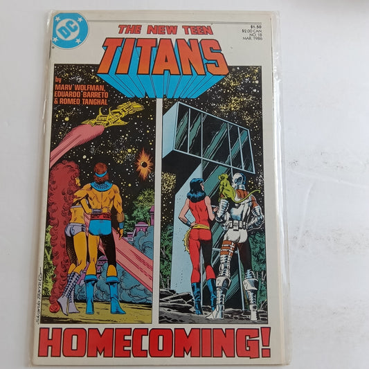 The new teen titans #18