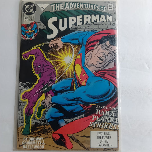 The adventures of Superman #482