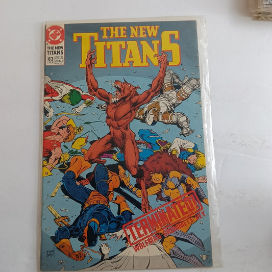 The new titans #63