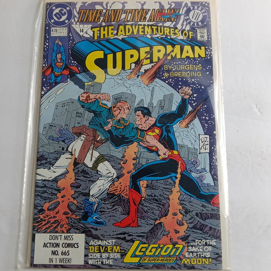 The adventures of Superman #478