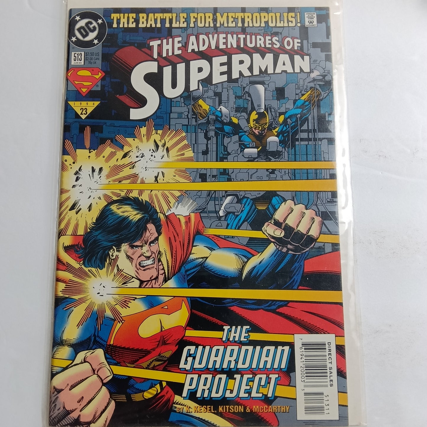 The adventures of Superman #513