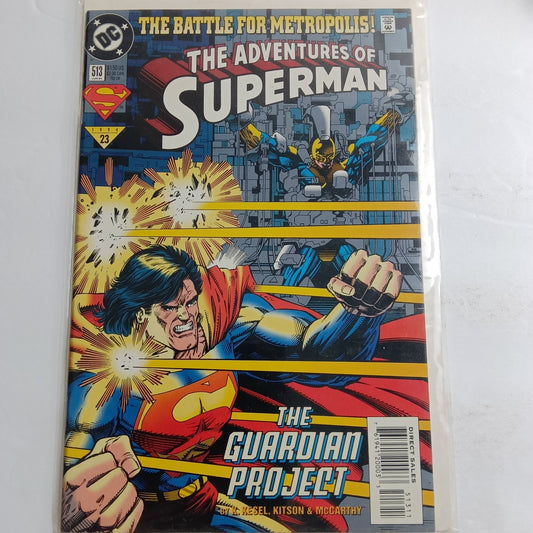 The adventures of Superman #513