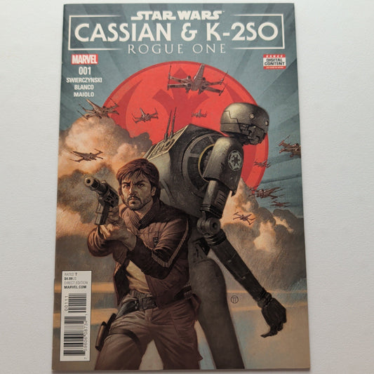 Star Wars Cassian & K-2SO Rogue One #1 (NM-)