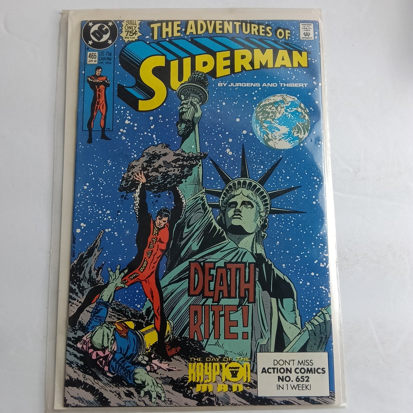 The adventures of superman #465