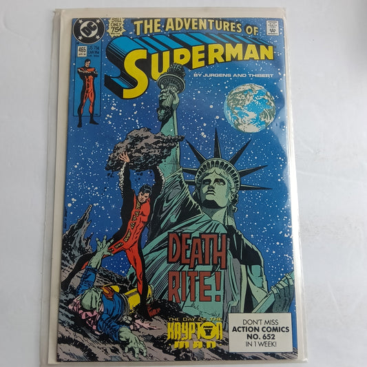 The adventures of superman #465