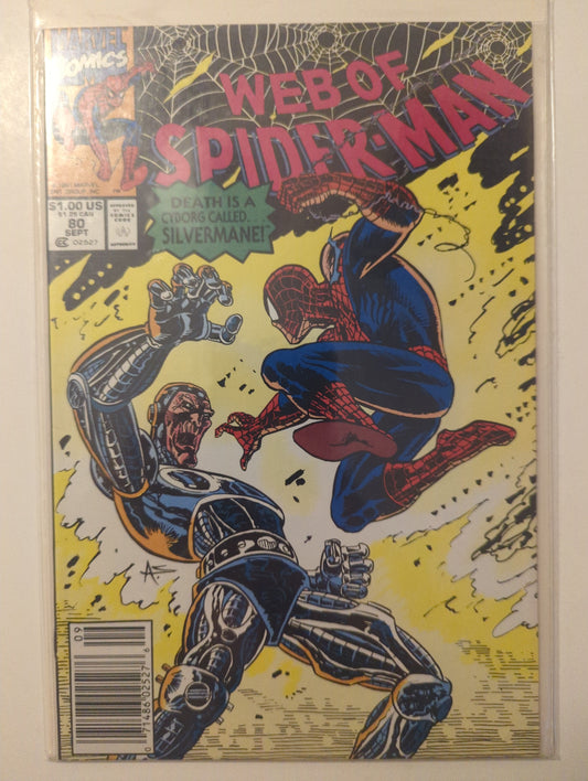 Web Of Spider-Man #80 Newsstand