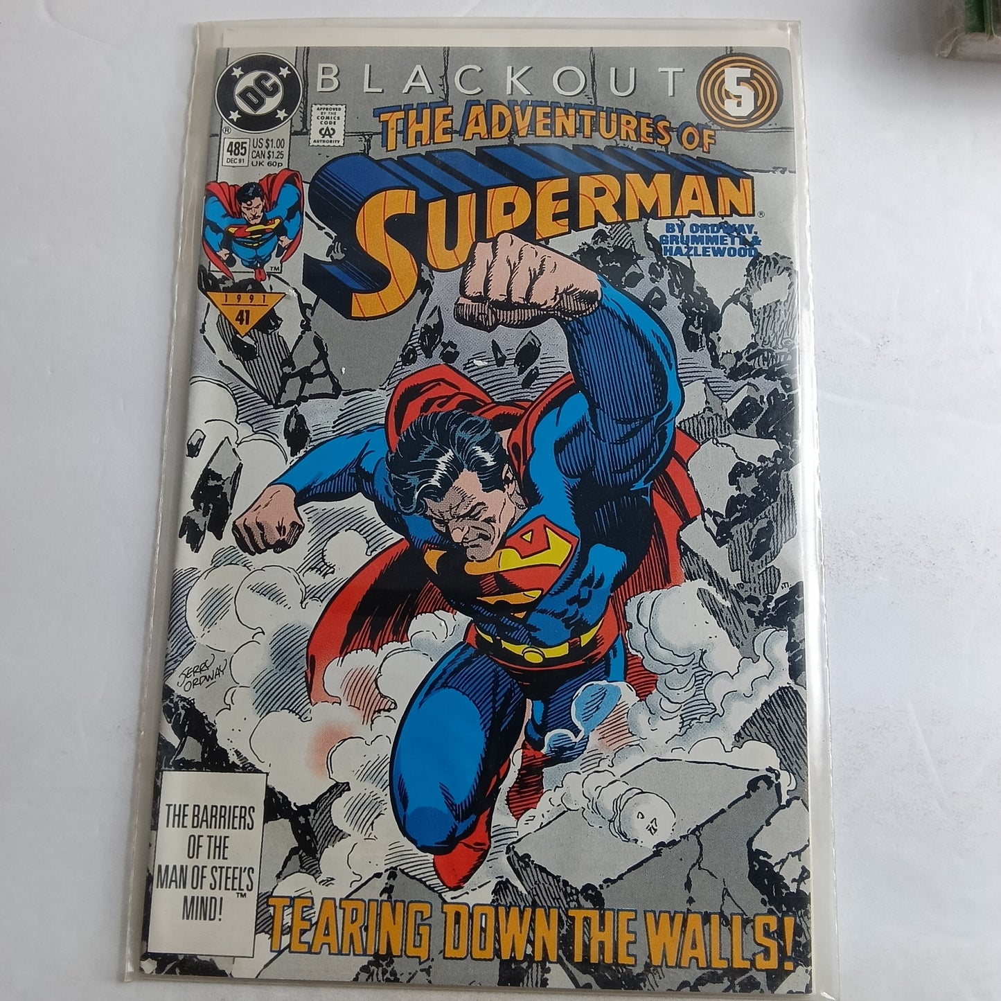 The adventures of Superman #485
