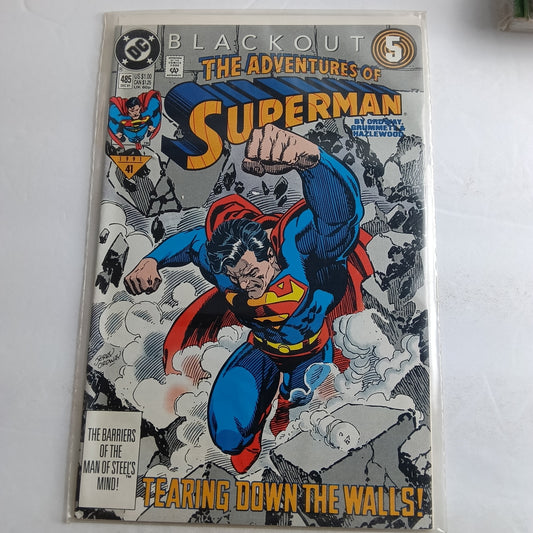 The adventures of Superman #485