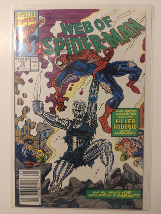 Web Of Spider-Man #79 Newsstand