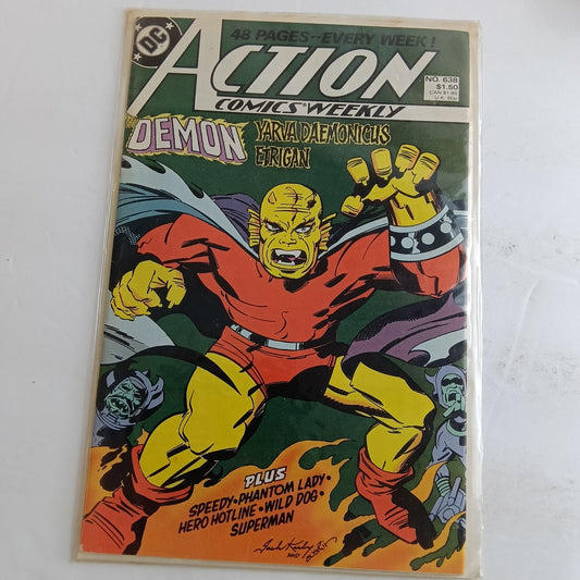 Action comics weekly #638