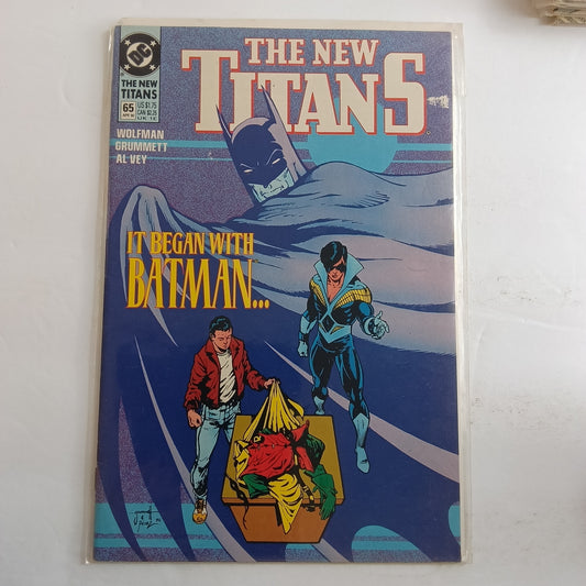 The new titans #65