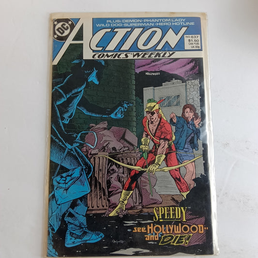Action comics weekly #637