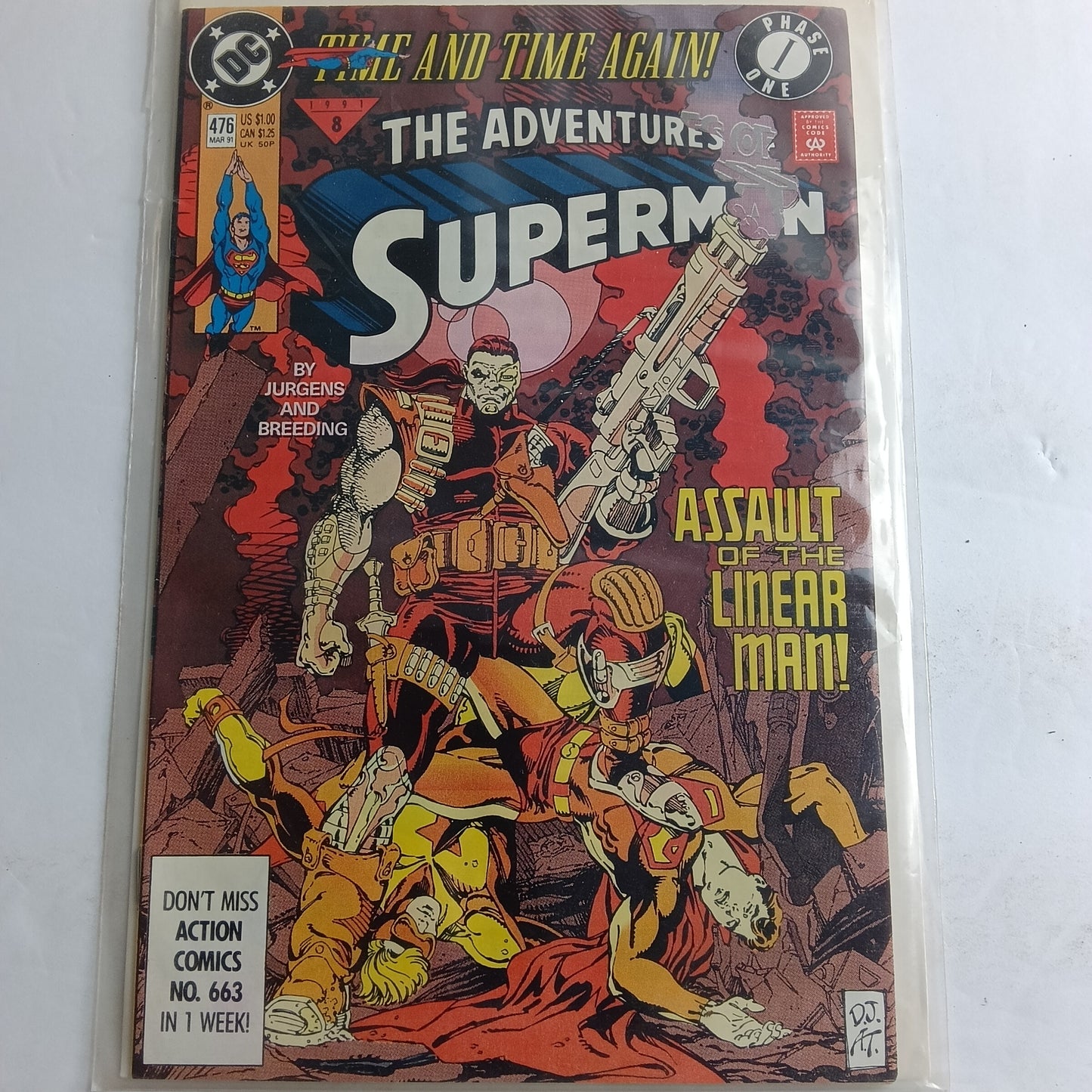 The adventures of Superman #476
