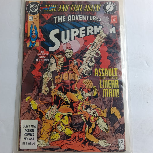 The adventures of Superman #476