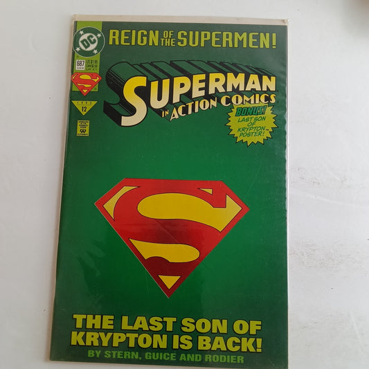 Action comics #687