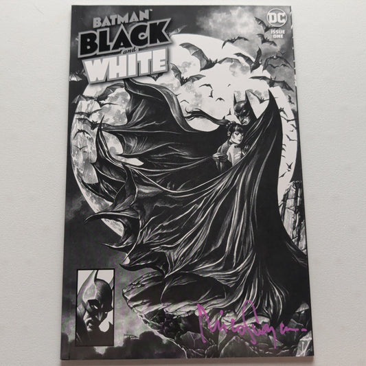 Batman Black and White #1 BTC Exclusive Variant signed by: Mico Suayan w/ COA (NM)