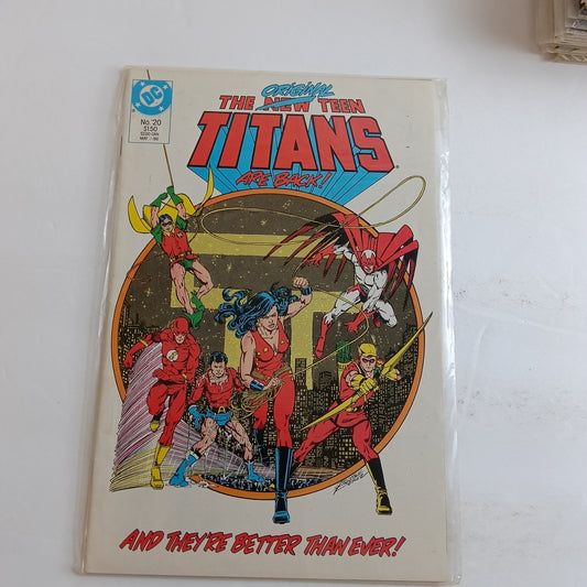 The new teen titans #20
