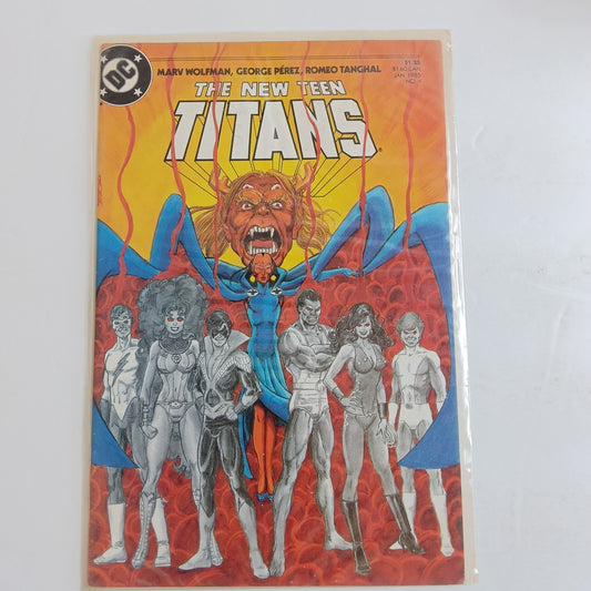 The new teen titans #4