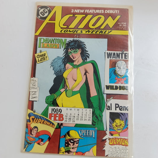 Action comics weekly #636