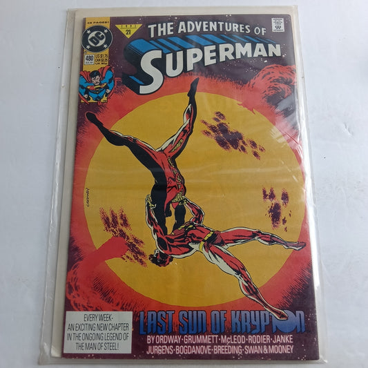 The adventures of Superman #480