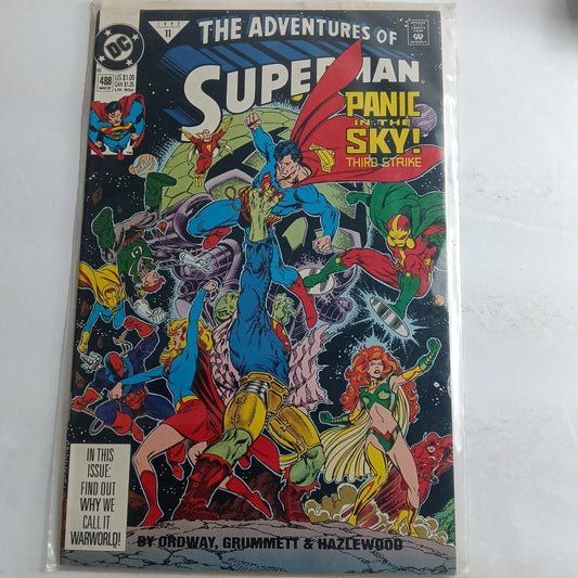 The adventures of Superman #488