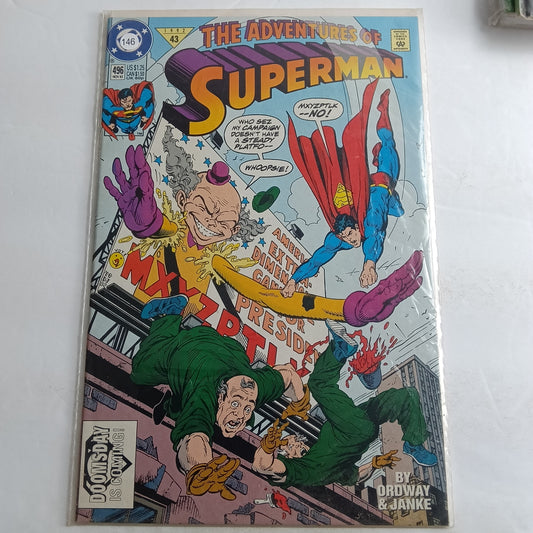 The adventures of Superman #496