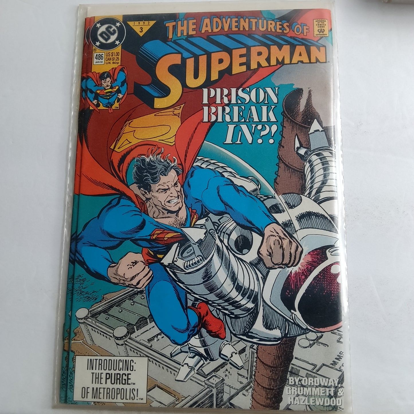 The adventures of Superman #486