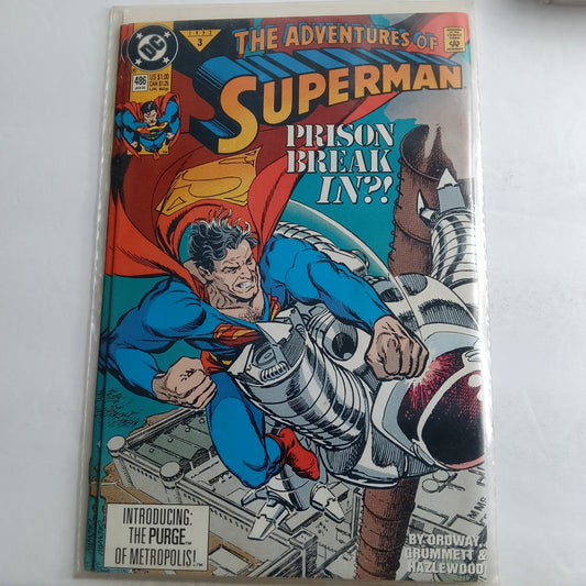 The adventures of Superman #486