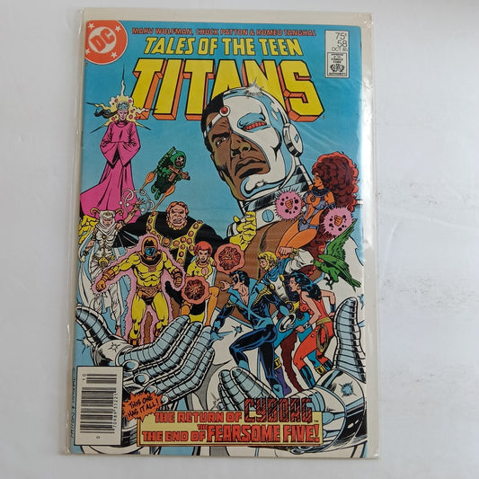 Tales of teen titans #58