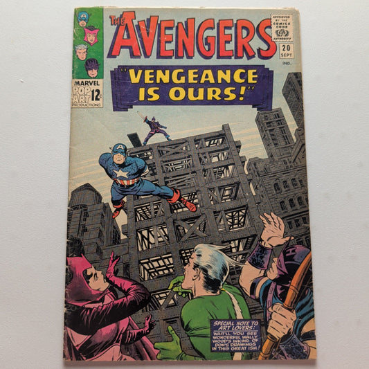 Avengers #20 (VG/FN)