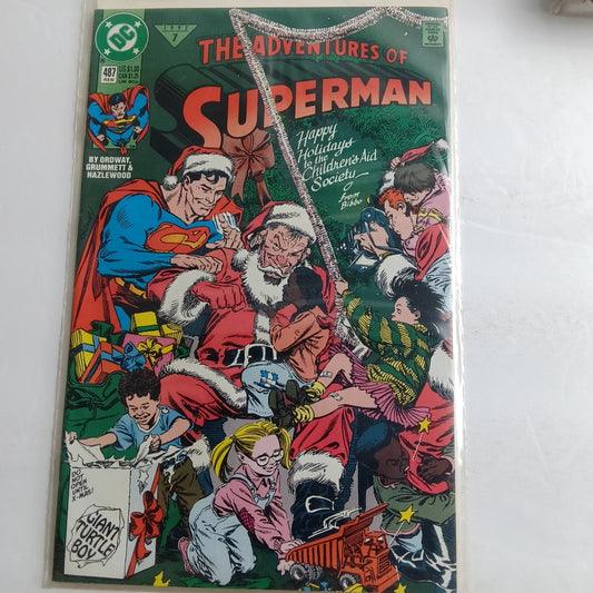 The adventures of Superman #487